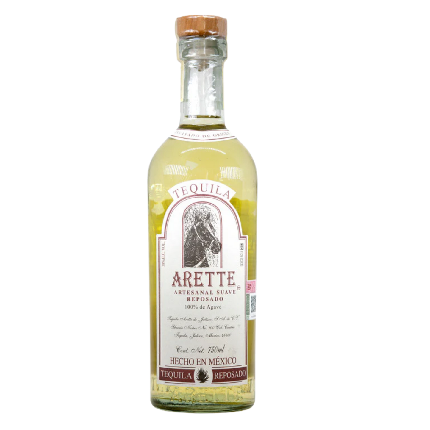 ARETTE ARTESANAL SUAVE REPOSADO 750 ML