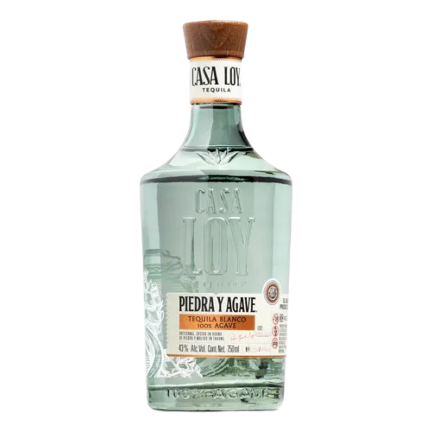 CASA LOY BLANCO PIEDRA Y AGAVE 750 ML