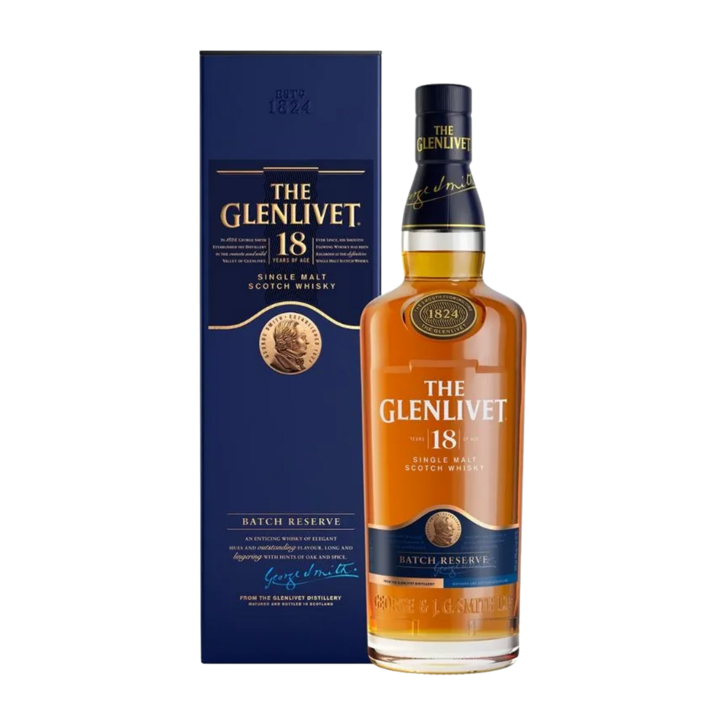 THE GLENLIVET 18 AÑOS 700 ML