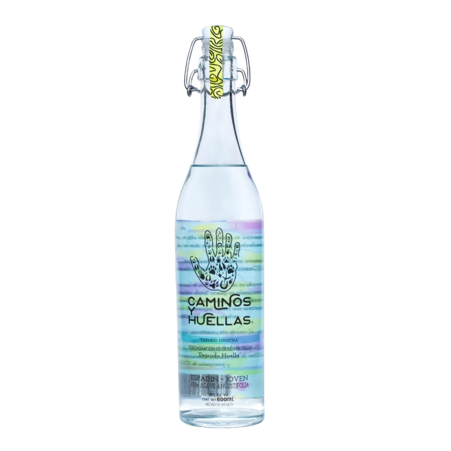 MEZCAL CAMINOS Y HUELLAS ESPADIN JOVEN 750 ML