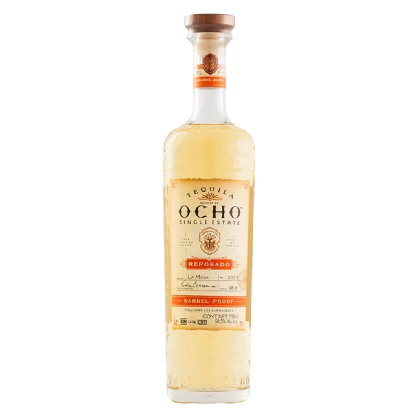 OCHO REPOSADO BARREL PROOF 750 ML