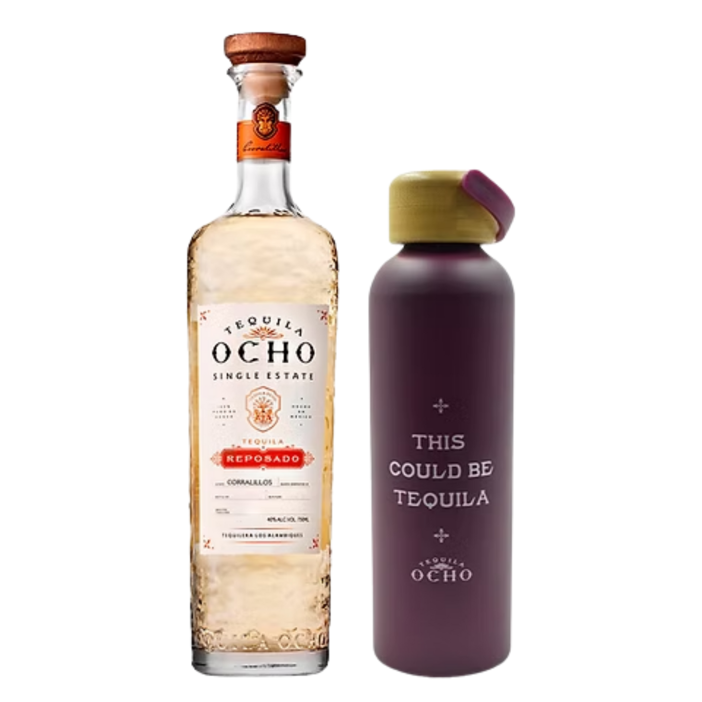 OCHO REPOSADO 750 ML + TERMO