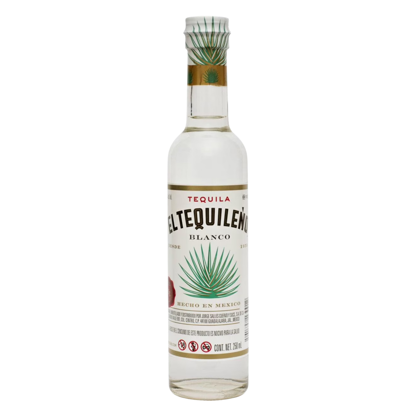 EL TEQUILEÑO BLANCO 250 ML