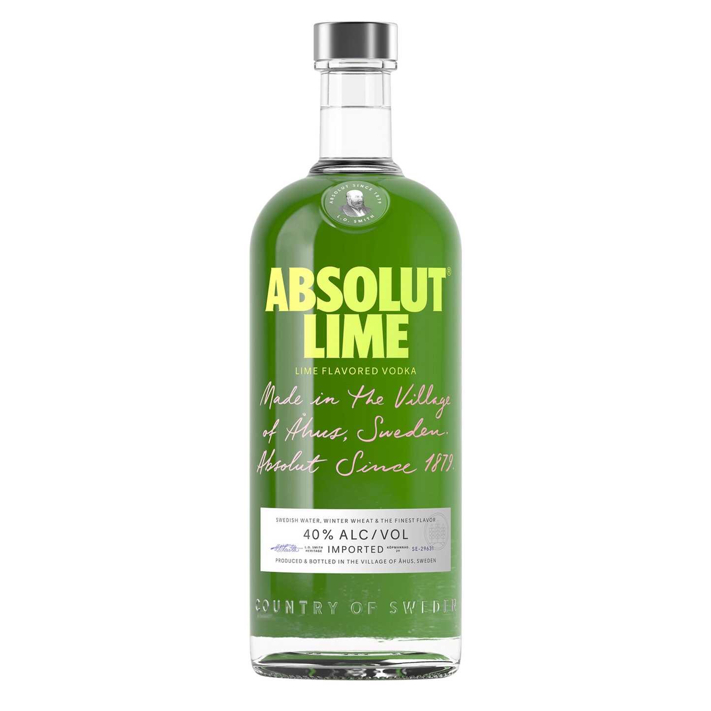 ABSOLUT LIME VODKA 750 ML