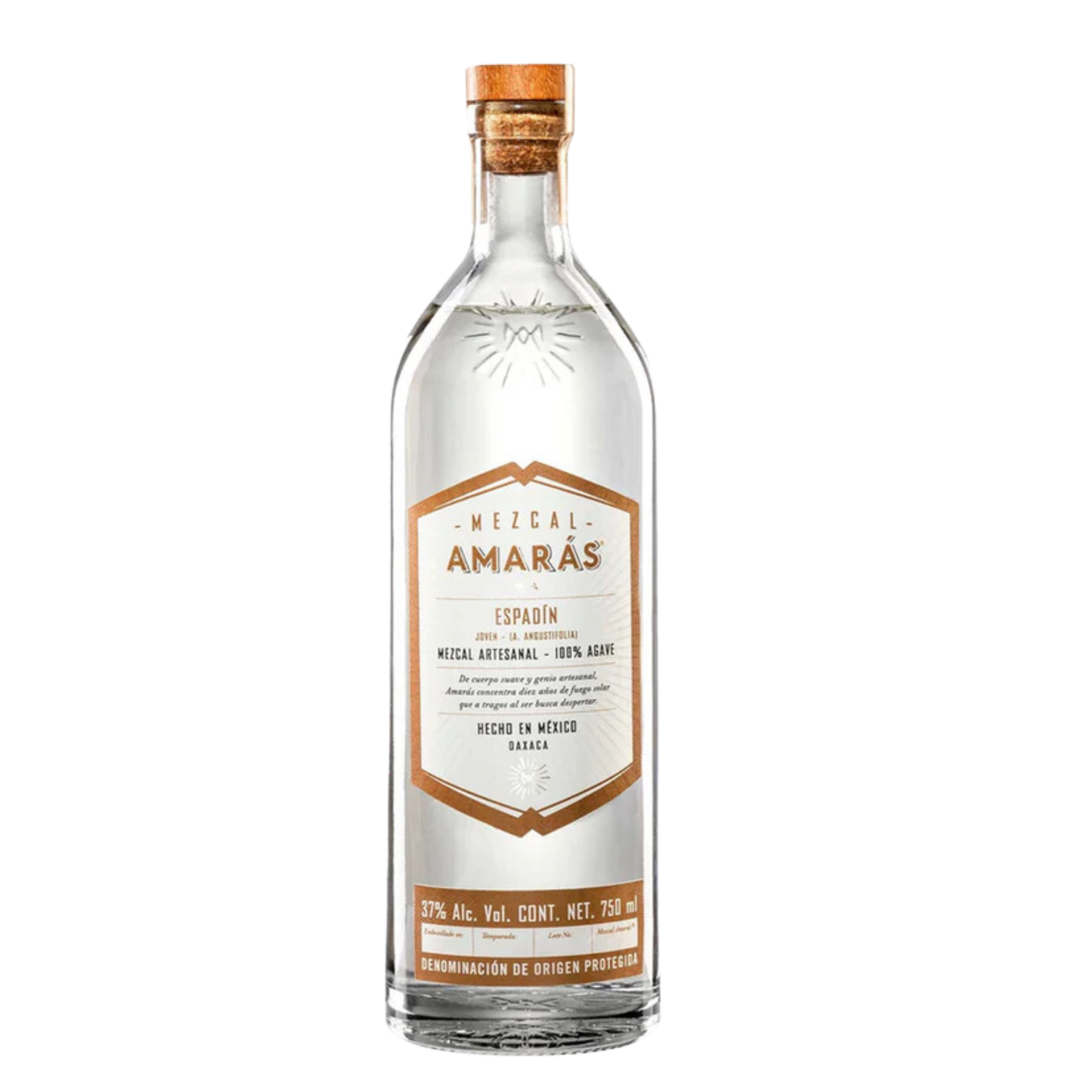MEZCAL AMARAS ESPADIN JOVEN 750 ML