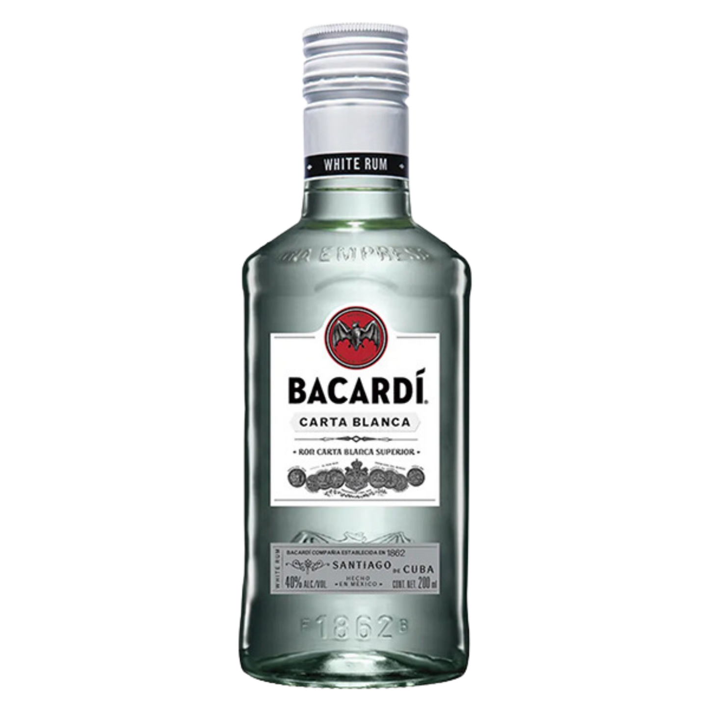 BACARDI CARTA BLANCA 200 ML