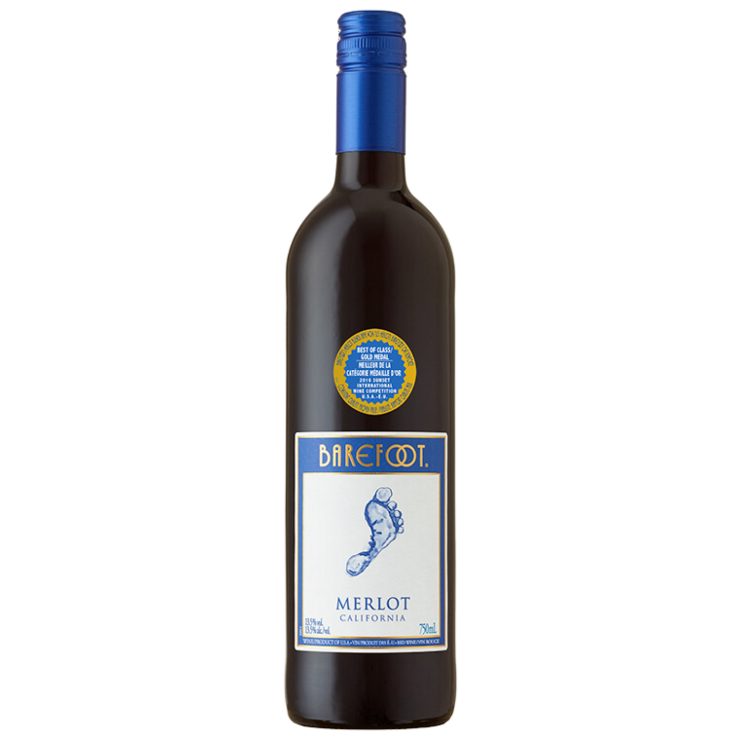 BAREFOOT MERLOT 750 ML