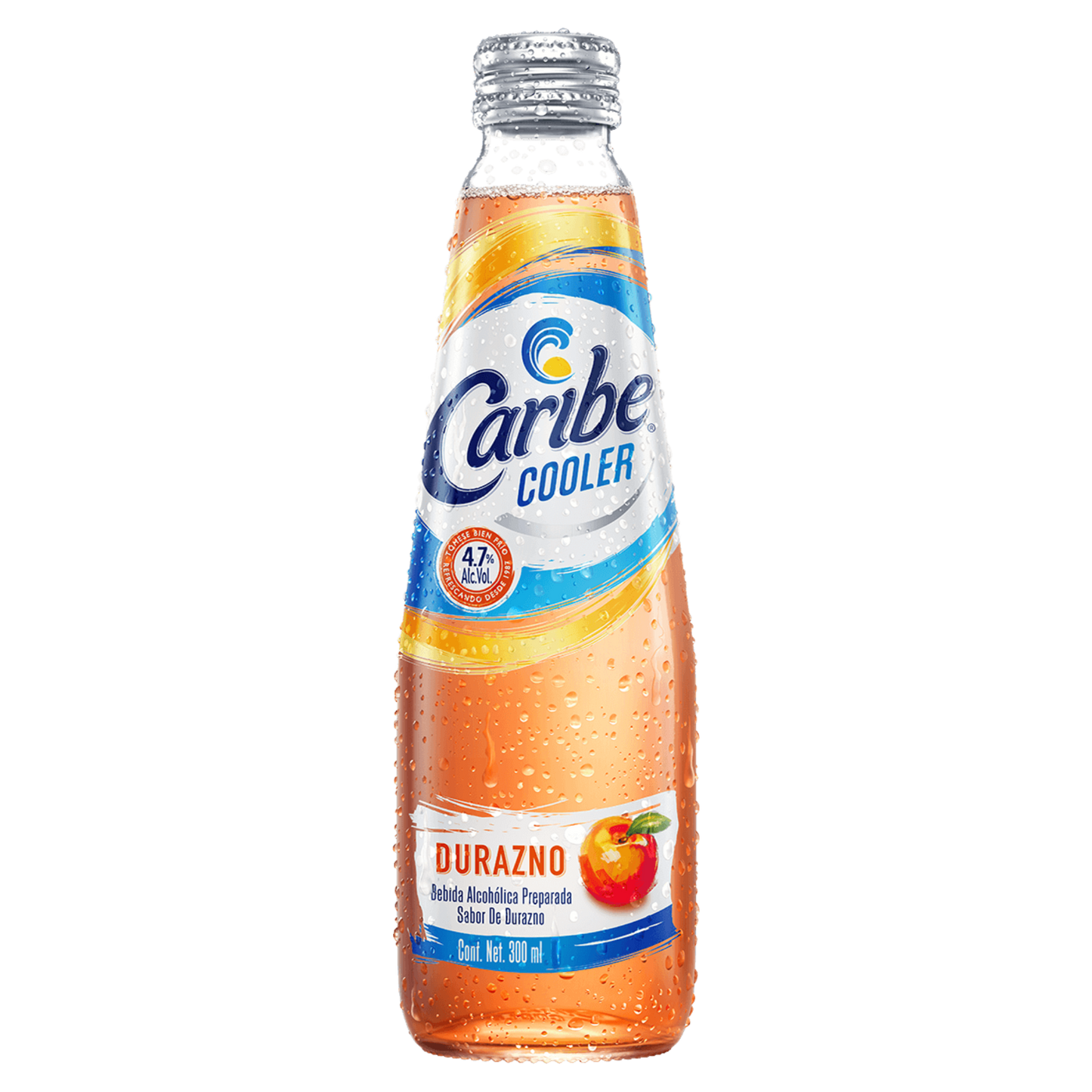 CARIBE COOLER DURAZNO 12/300