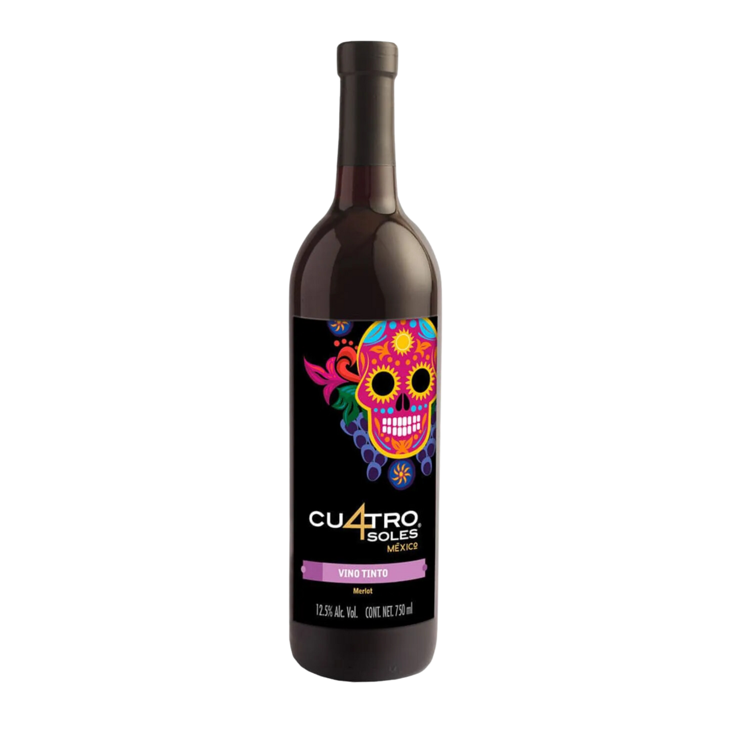 CUATRO SOLES MERLOT 750 ML