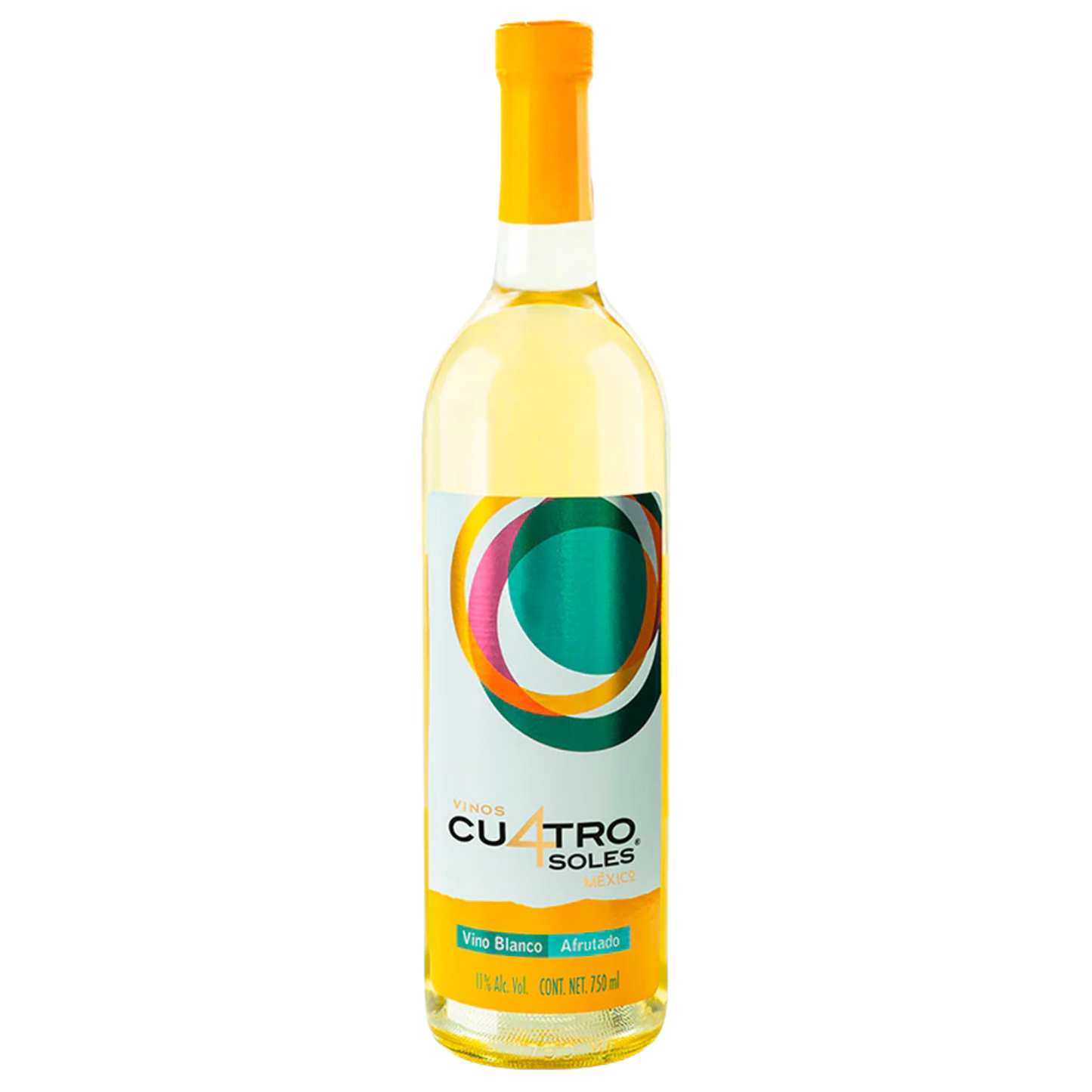 CUATRO SOLES AFRUTADO BLANCO 750 ML