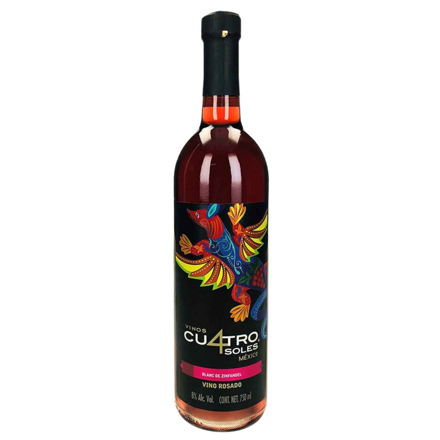 CUATRO SOLES BLANC DE ZINFANDEL 750 ML