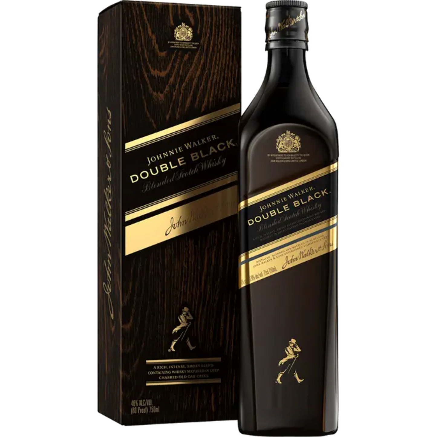 J. WALKER DOUBLE BLACK 750 ML