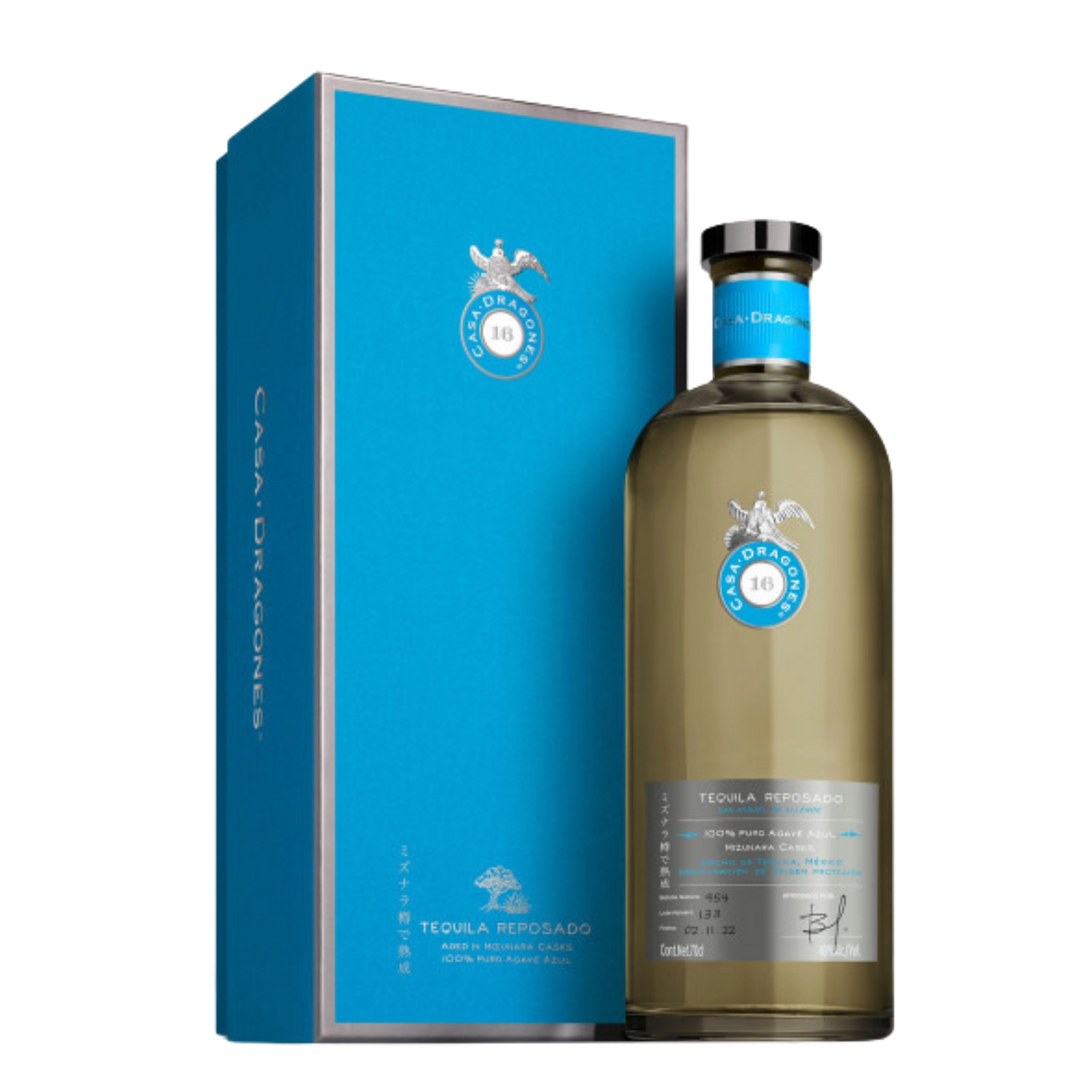 CASA DRAGONES REPOSADO 750 ML