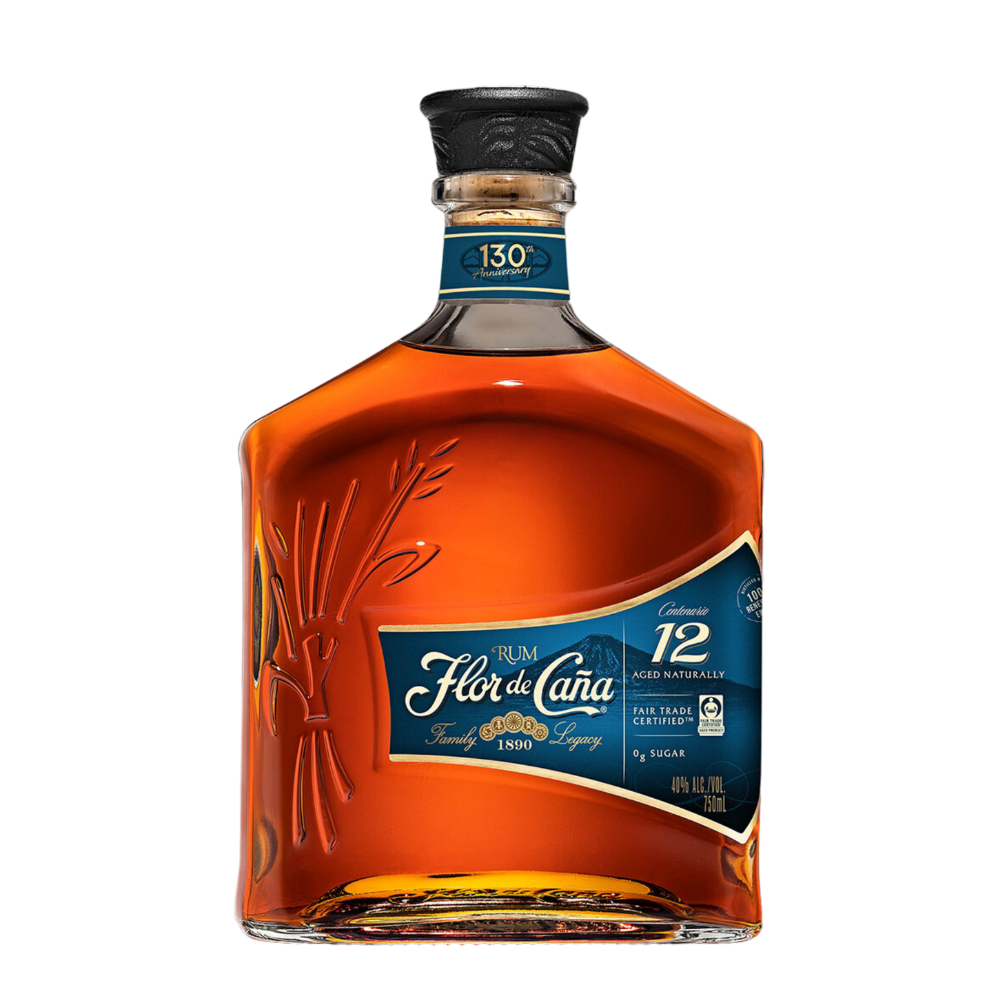 FLOR DE CAÑA CENTENARIO 12 AÑOS 750 ML