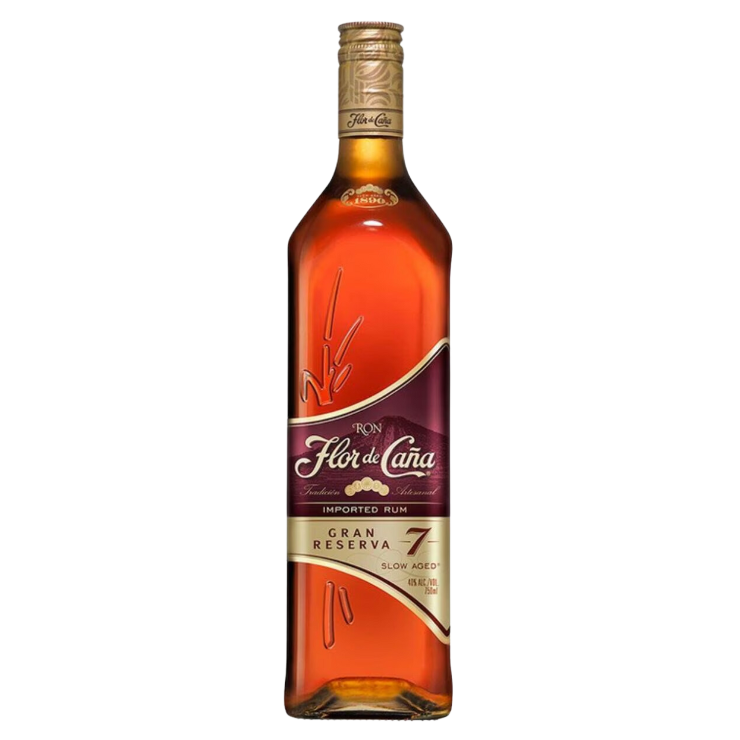 FLOR DE CAÑA GRAN RESERVA 7 AÑOS 750 ML