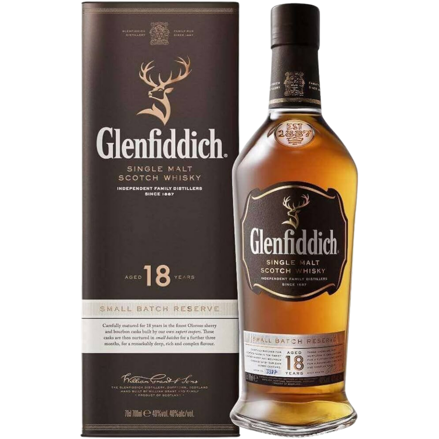 GLENFIDDICH 18 AÑOS 750 ML