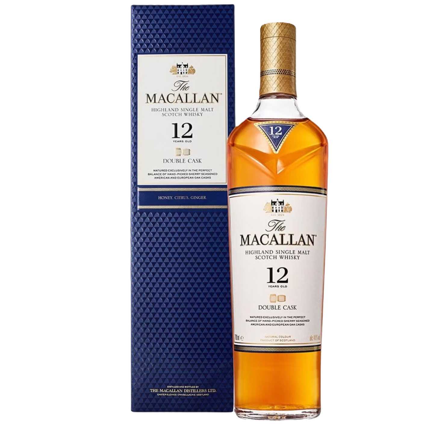 THE MACALLAN 12 YEARS DOUBLE CASK 700 ML