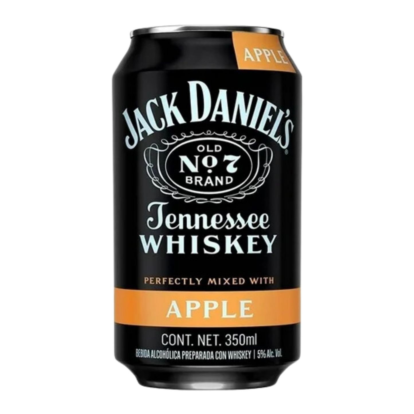 JACK DANIELS MANZANA 24/350ML