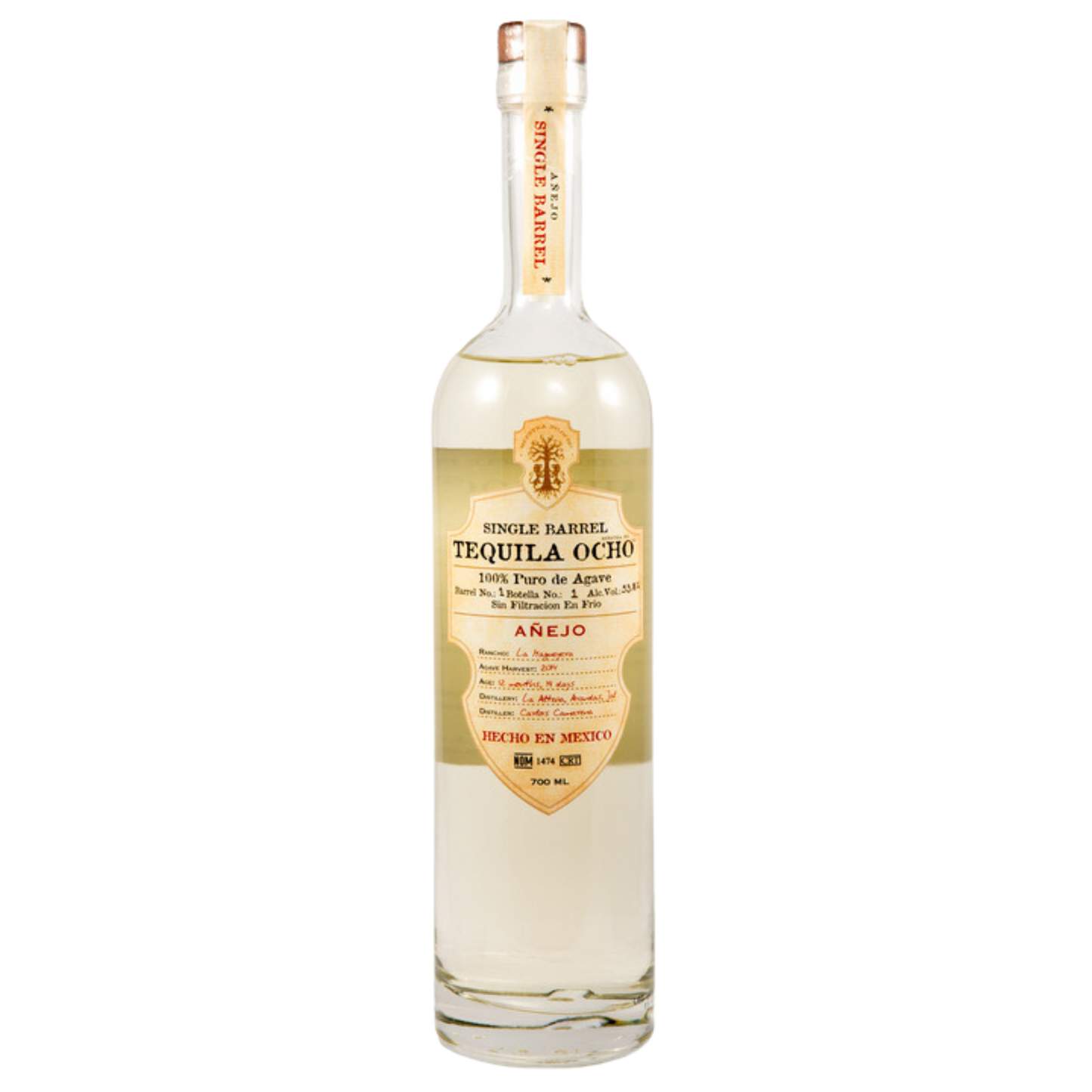 OCHO AÑEJO SINGLE BARREL 750 ML