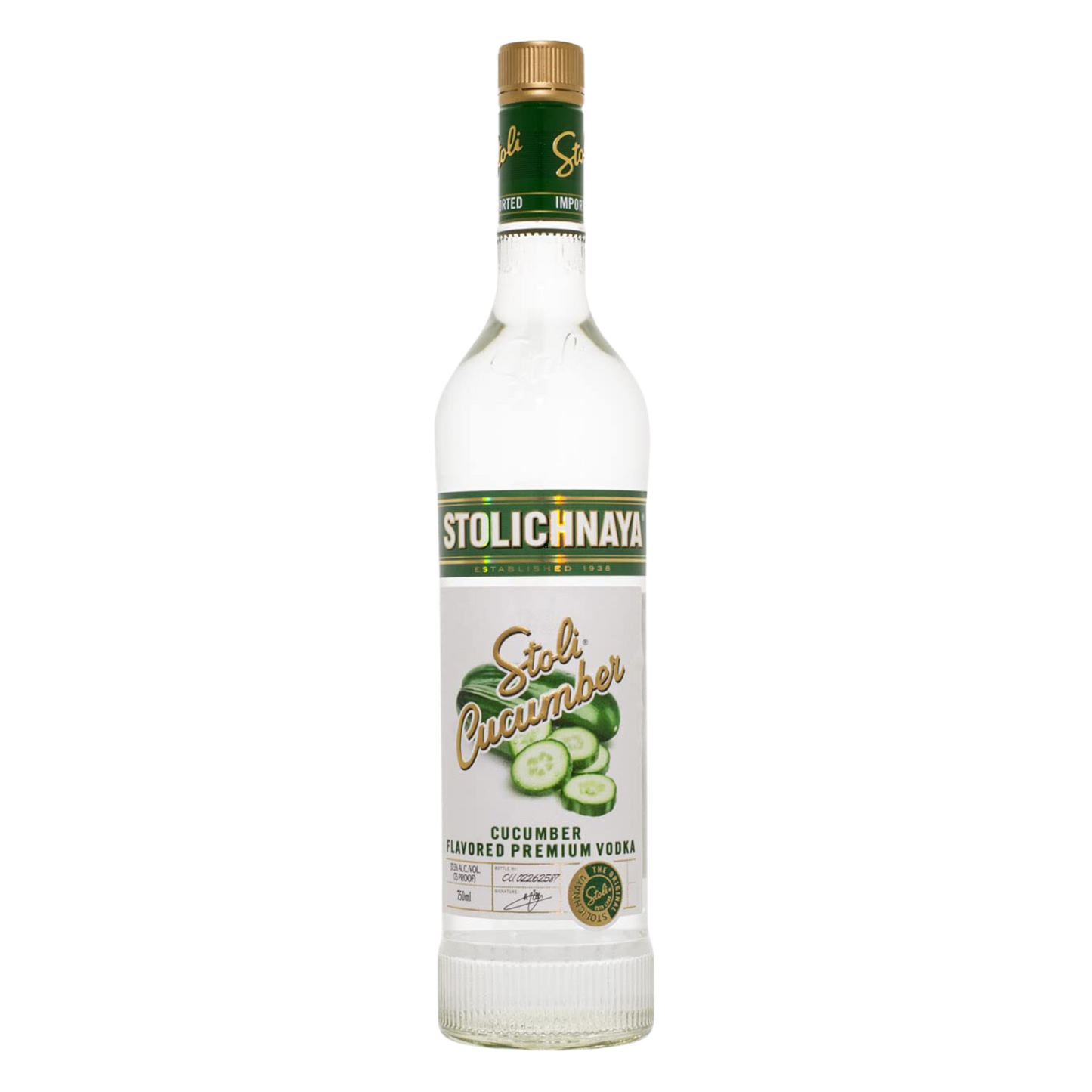 STOLICHNAYA CUCUMBER 750 ML
