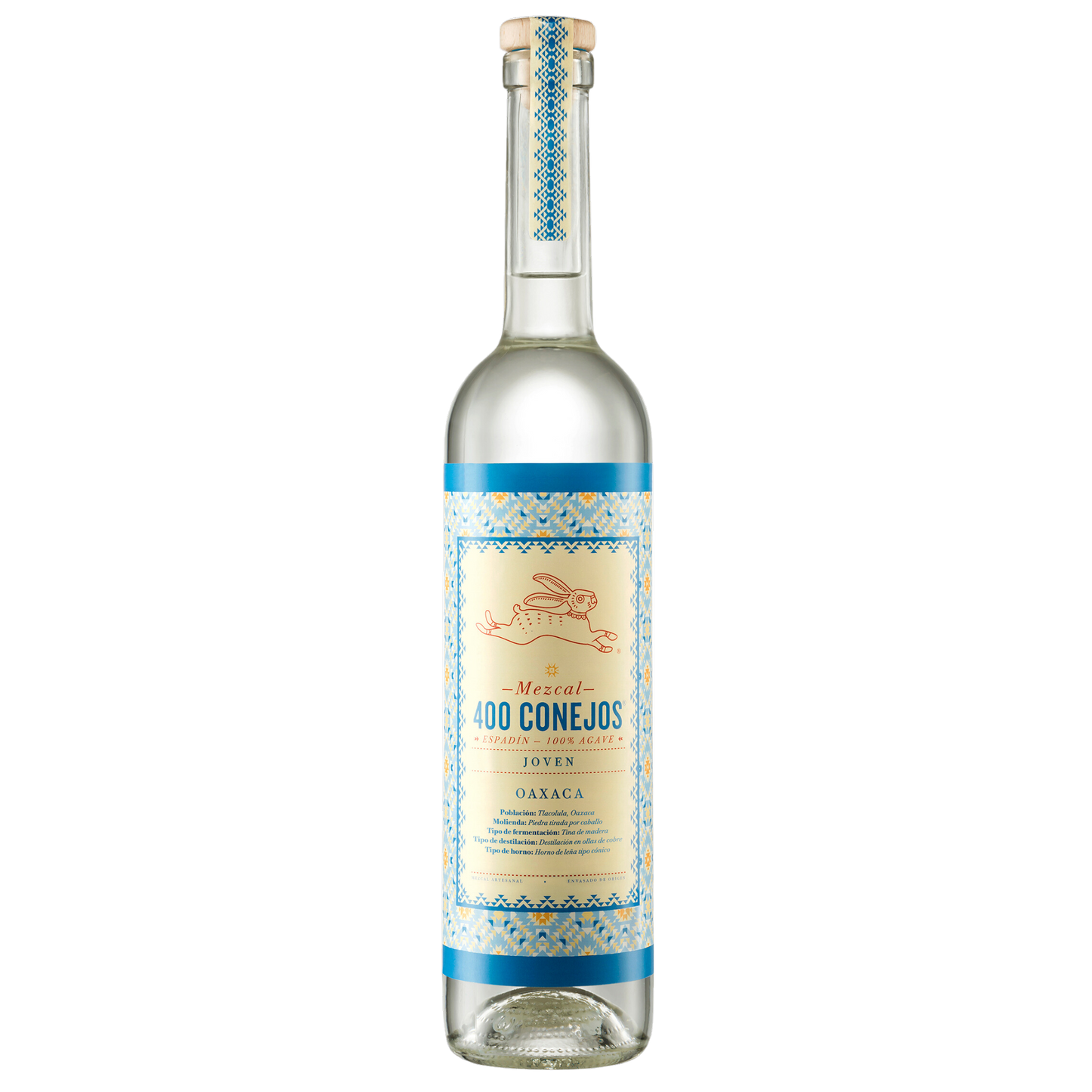 MEZCAL 400 CONEJOS ESPADIN JOVEN 750 ML