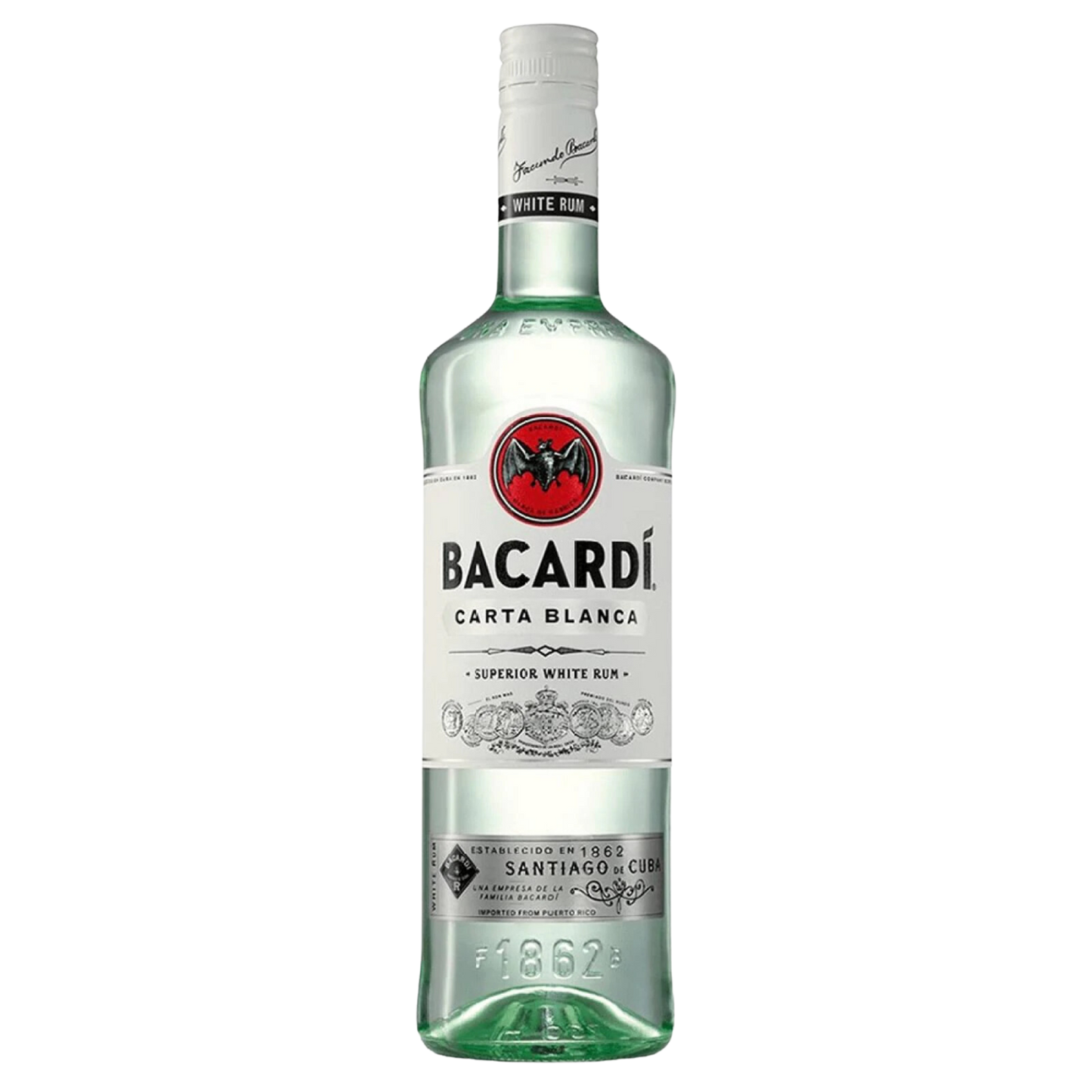 BACARDI CARTA BLANCA 750 ML