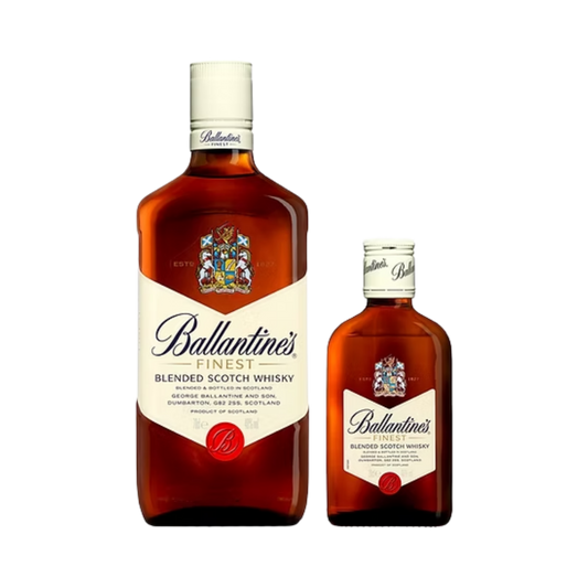 BALLANTINES 700 ML + BALLANTINES 200 ML
