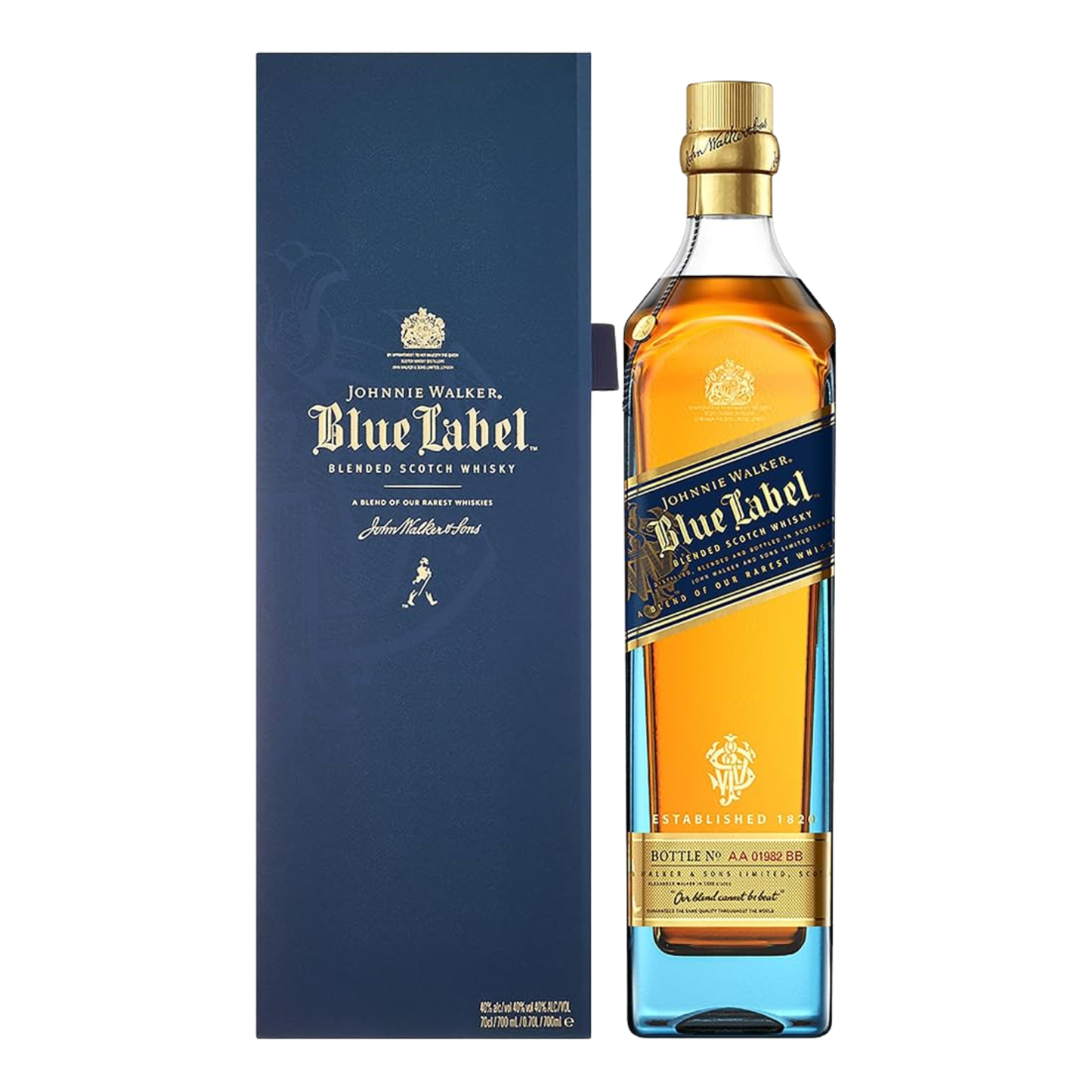 J. WALKER BLUE LABEL 750 ML