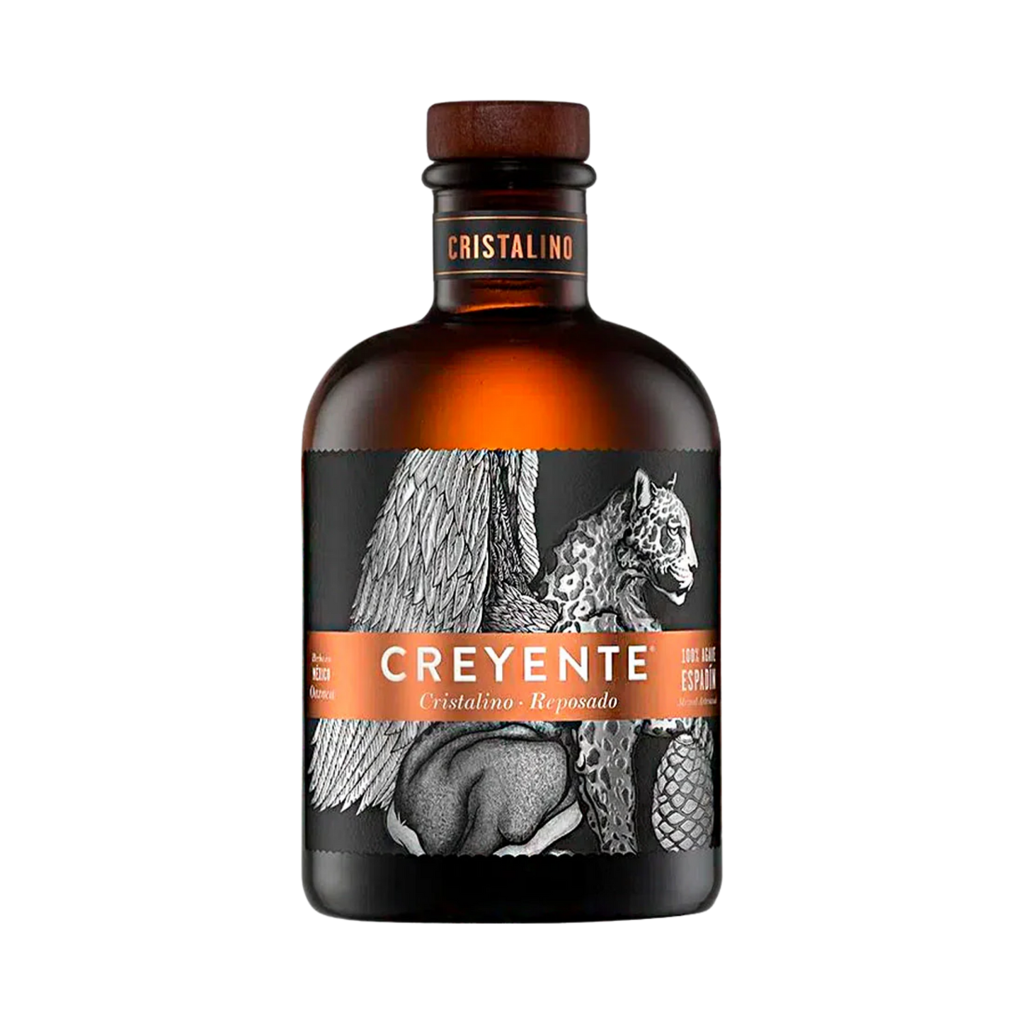 MEZCAL CREYENTE CRISTALINO REP 750 ML