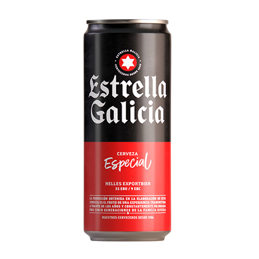 ESTRELLA GALICIA ESPECIAL LATA 24/330 ML