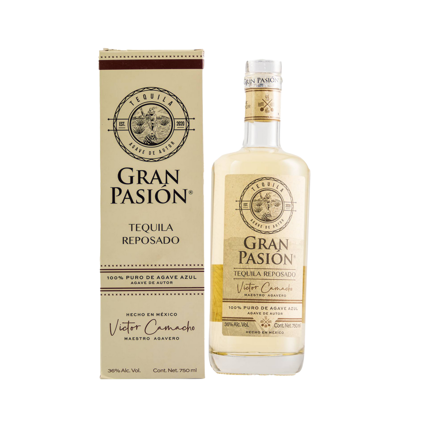 GRAN PASION REPOSADO 750 ML
