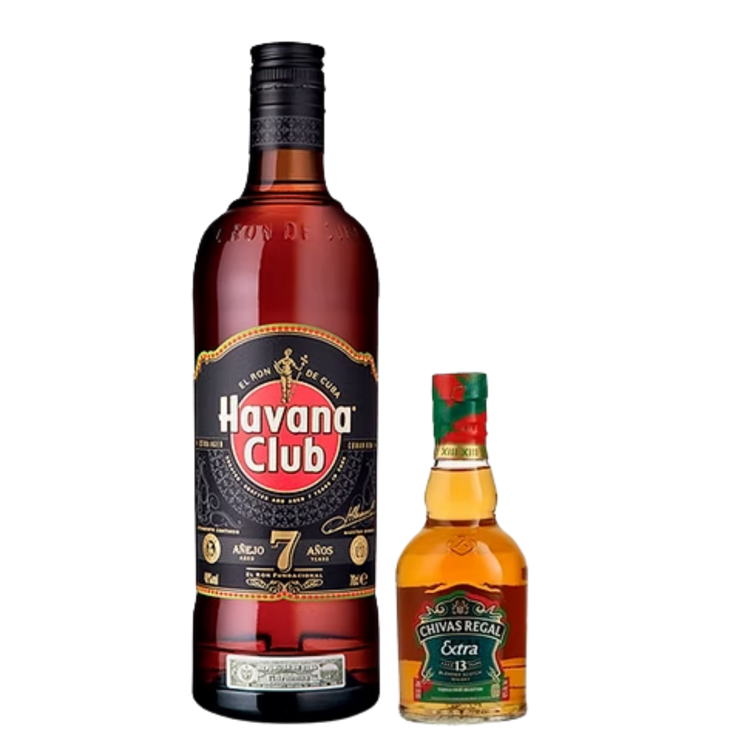 HAVANA CLUB 7 700 ML + CHIVAS 13 TEQUILA 200 ML