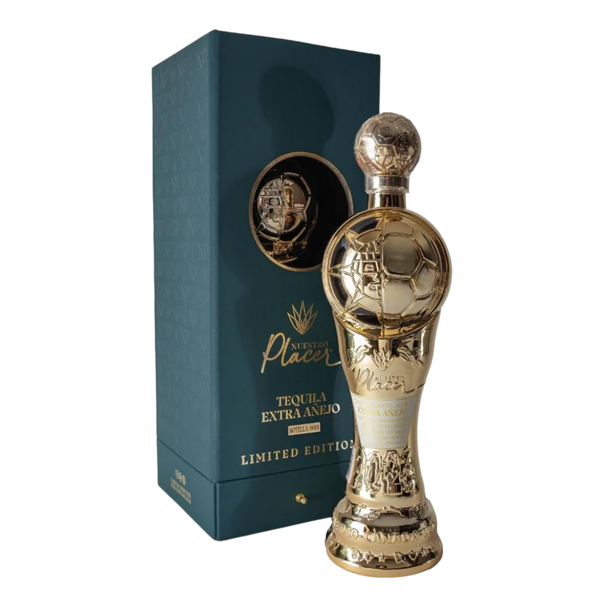 NUESTRO PLACER EXTRA AÑEJO 750 ML EDIC MUNDIAL