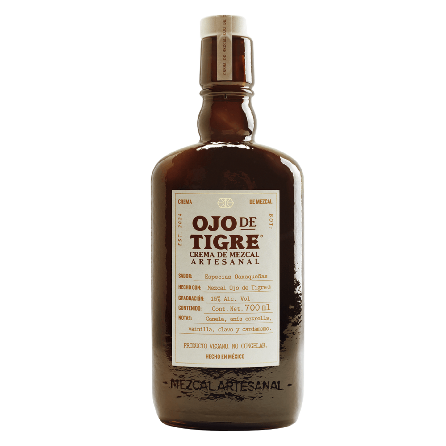 OJO DE TIGRE CREMA DE MEZCAL 700 ML