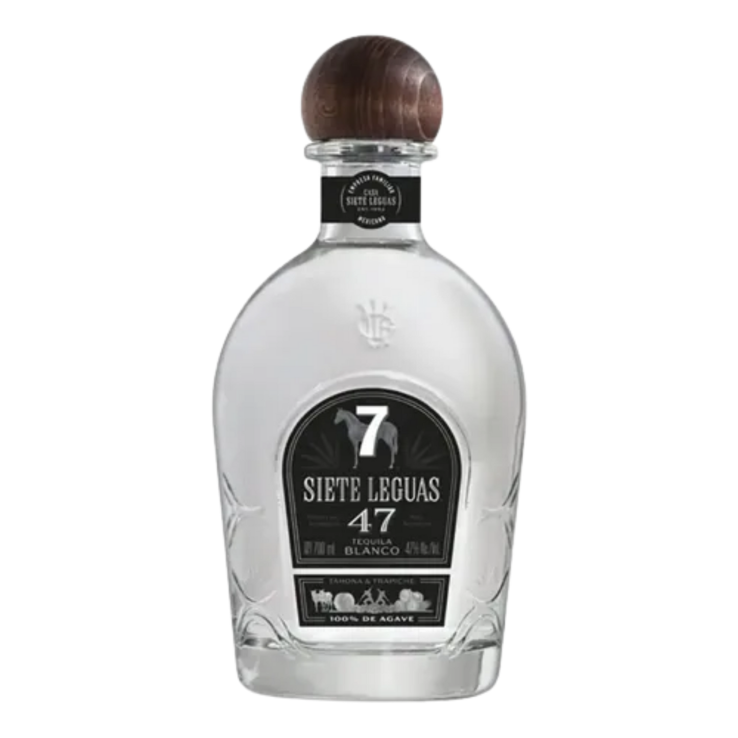 SIETE LEGUAS BLANCO 47 STILL STRENGTH 700 ML