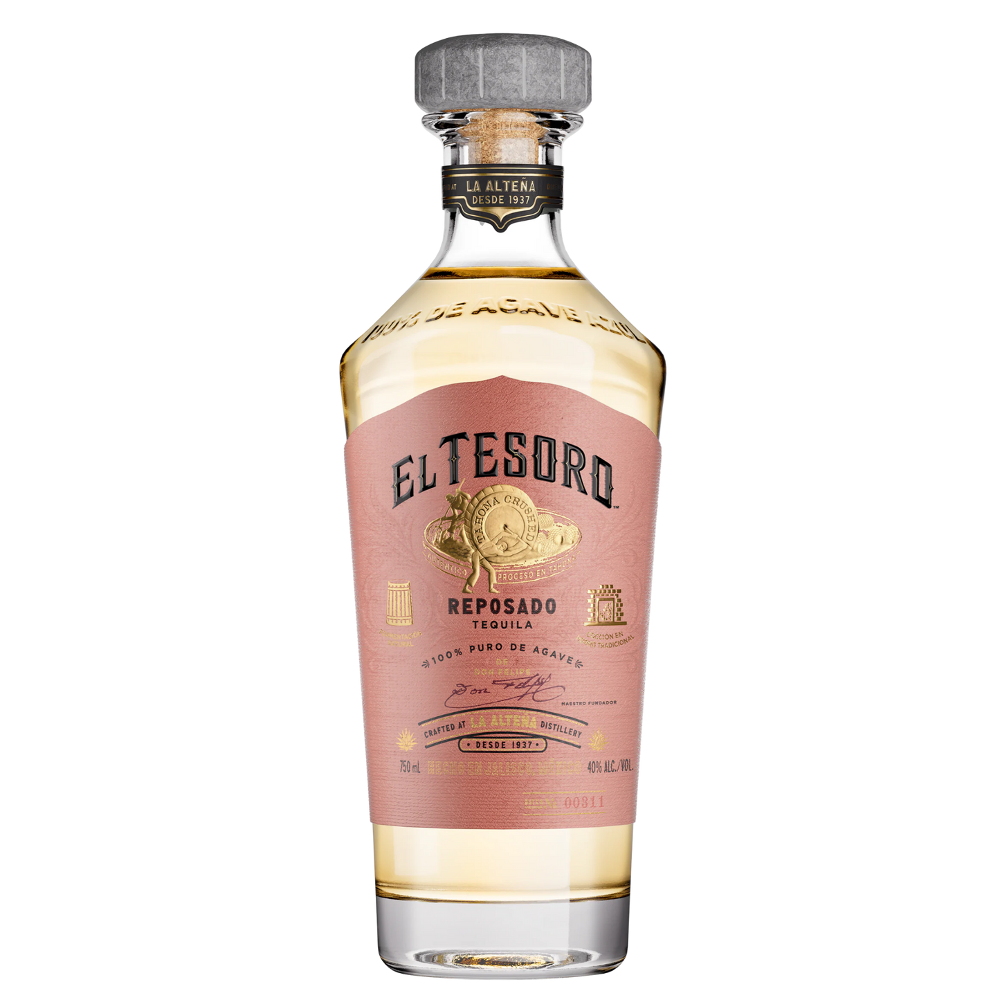 EL TESORO DE DON FELIPE REPOSADO 750 ML