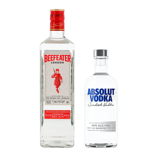 BEEFEATER LONDON DRY + ABSOLUT BLUE 375 ML