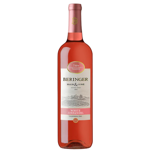 BERINGER WHITE ZINFANDEL 750 ML