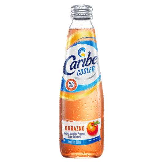 CARIBE COOLER DURAZNO 12/300