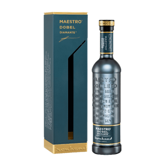 MAESTRO TEQUILERO DOBEL DIAMANTE IRON HEAD 750 ML