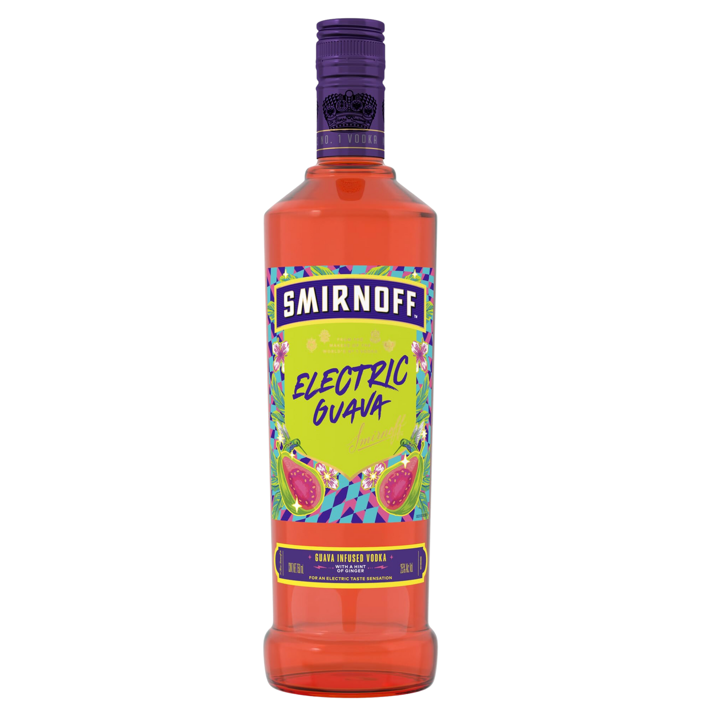 SMIRNOFF ELECTRIC GUAVA 750 ML