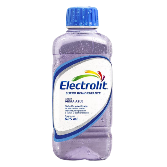 SUERO ELECTROLIT MORA AZUL 625 ML