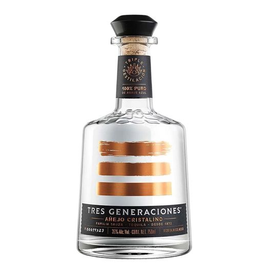 TRES GENERACIONES AÑEJO CRISTALINO 750 ML