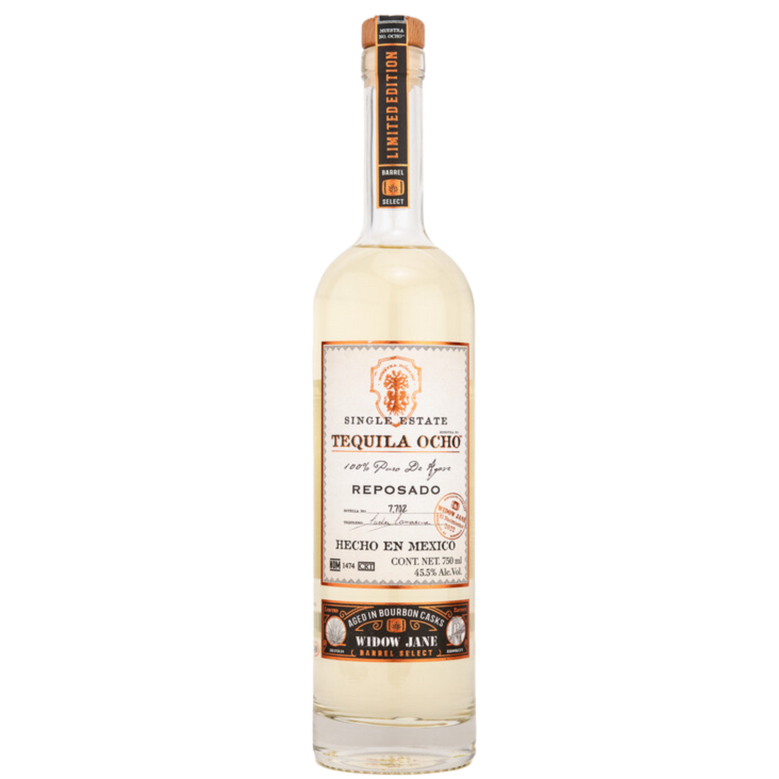 OCHO REPOSADO WIDOW JANE 750 ML CONSUMA COMERCIALIZADORA