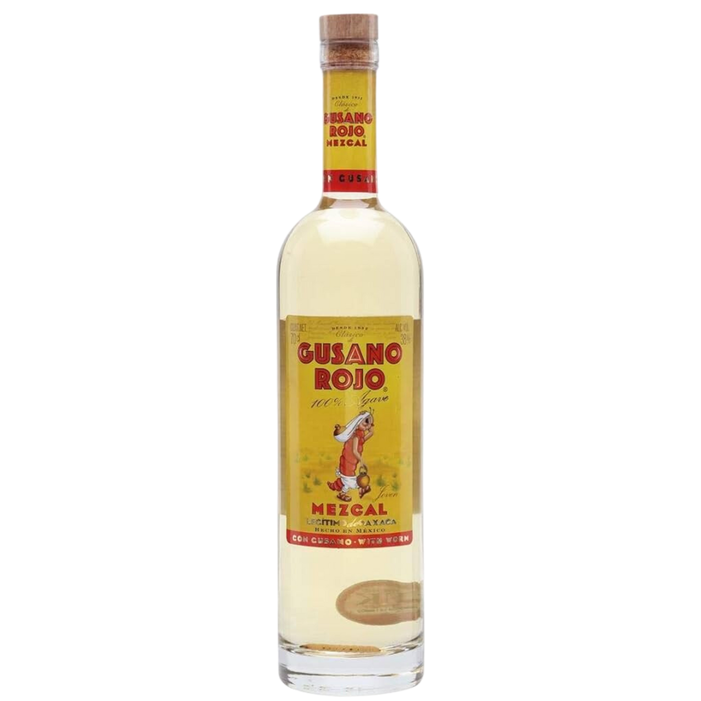 MEZCAL GUSANO ROJO 1 L